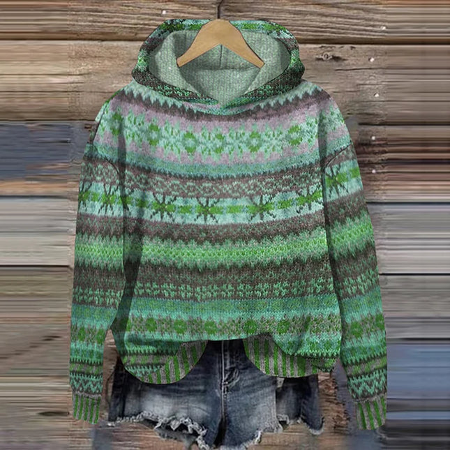 Anja | Ethnic Pattern Sweater - Novela New York
