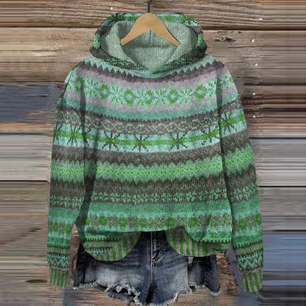 Anja | Ethnic Pattern Sweater - Novela New York