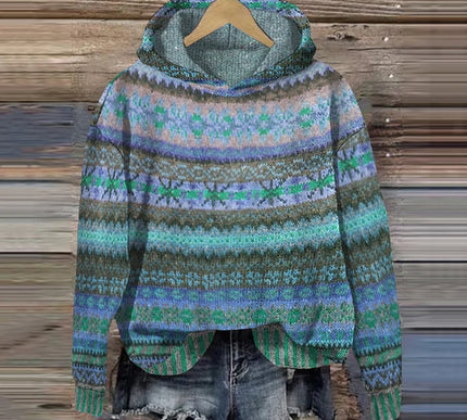 Lina | Ethnic Knit Sweater - Novela New York