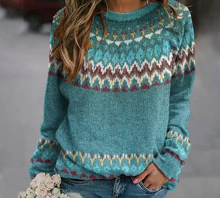 Peyton | Retro Wave Sweatshirt - Novela New York