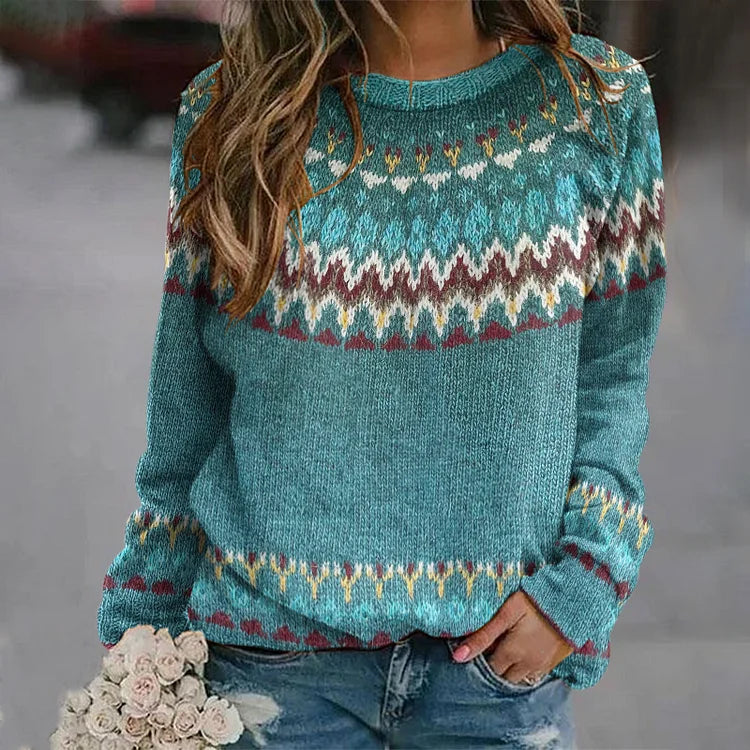 Peyton | Retro Wave Sweatshirt - Novela New York