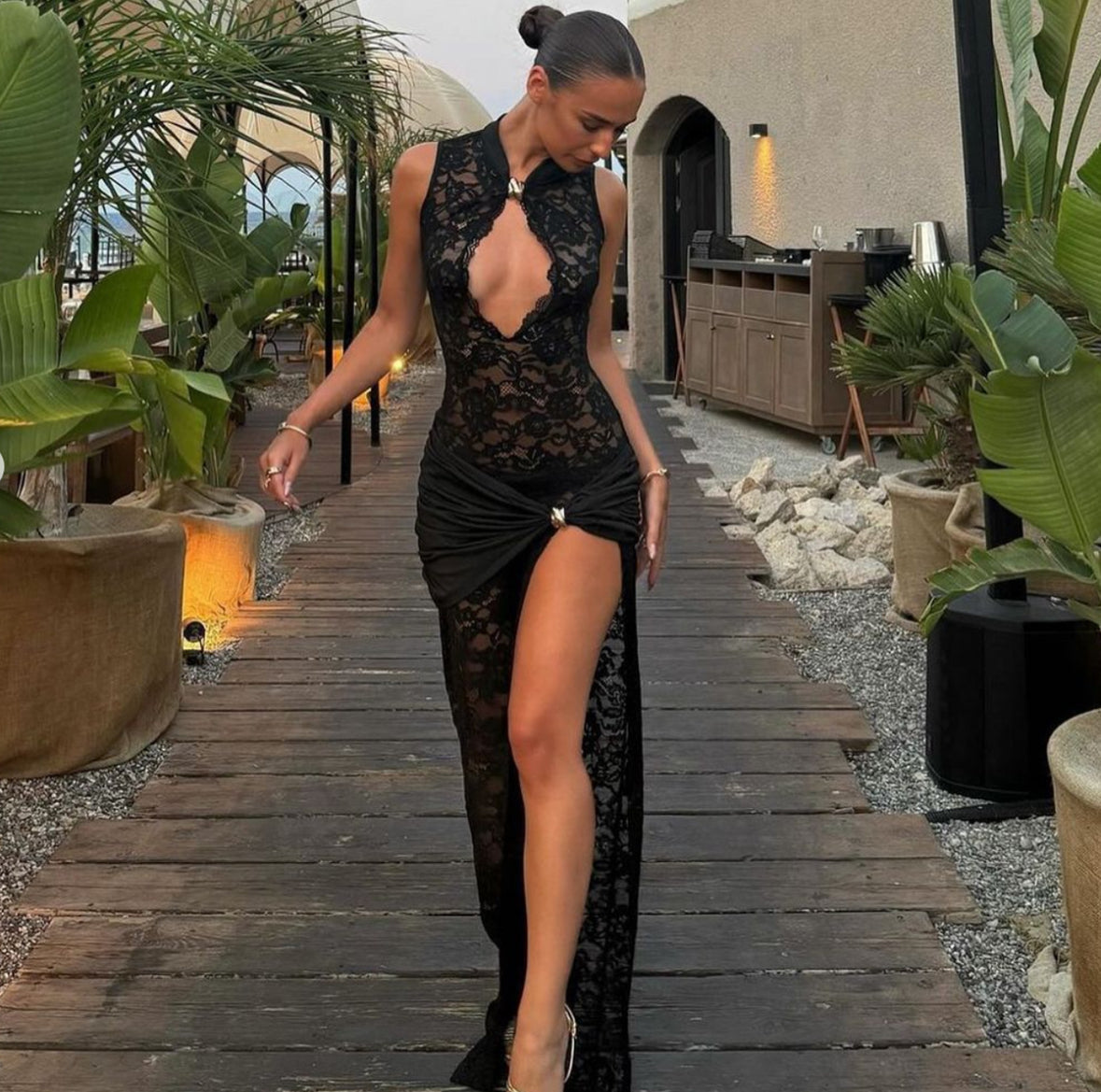 Maëva | Split Maxi Dress - Novela New York