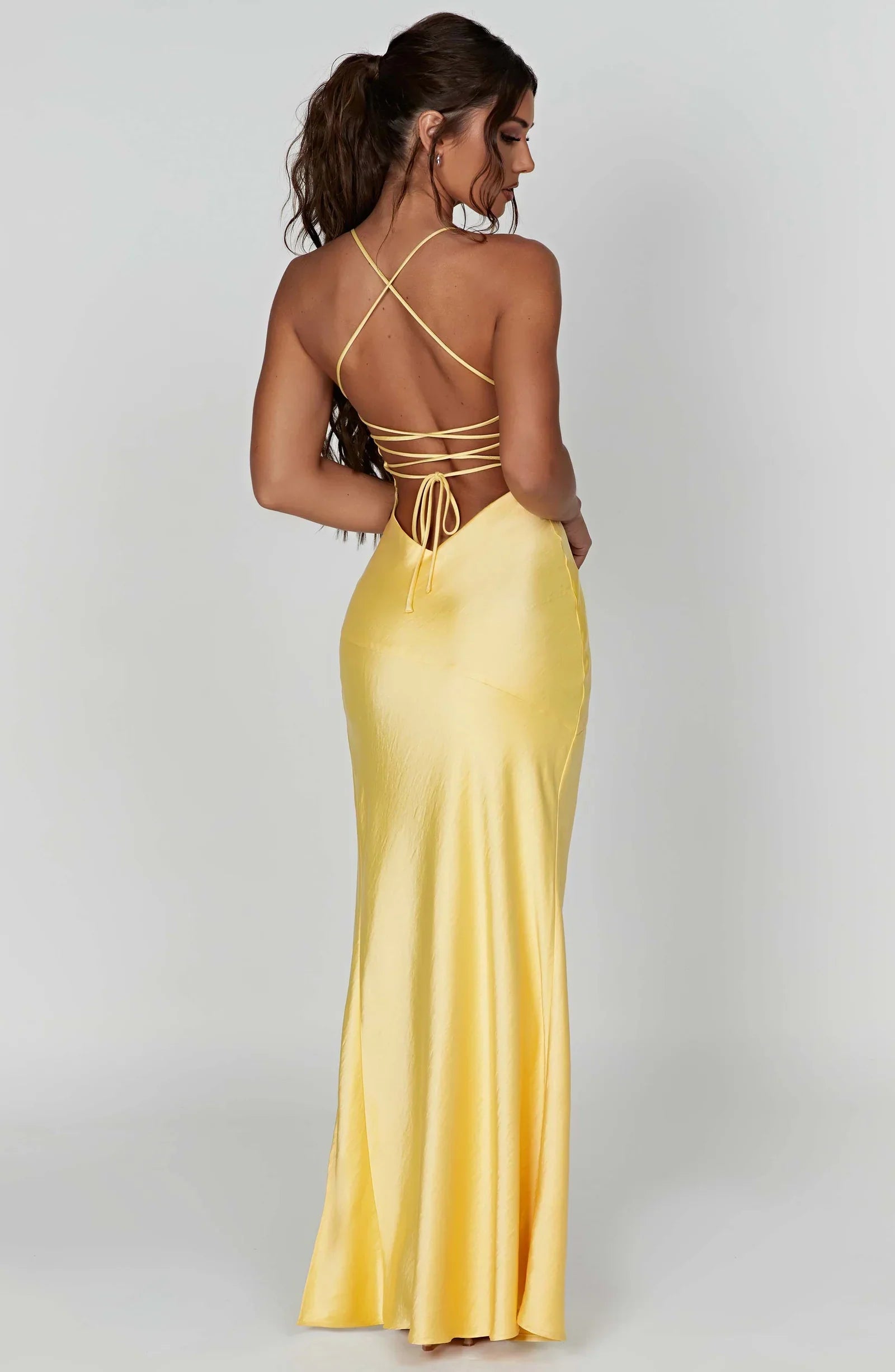 Keyleigh | maxi slit dress - Novela New York