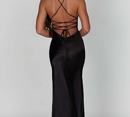 Keyleigh | maxi slit dress - Novela New York