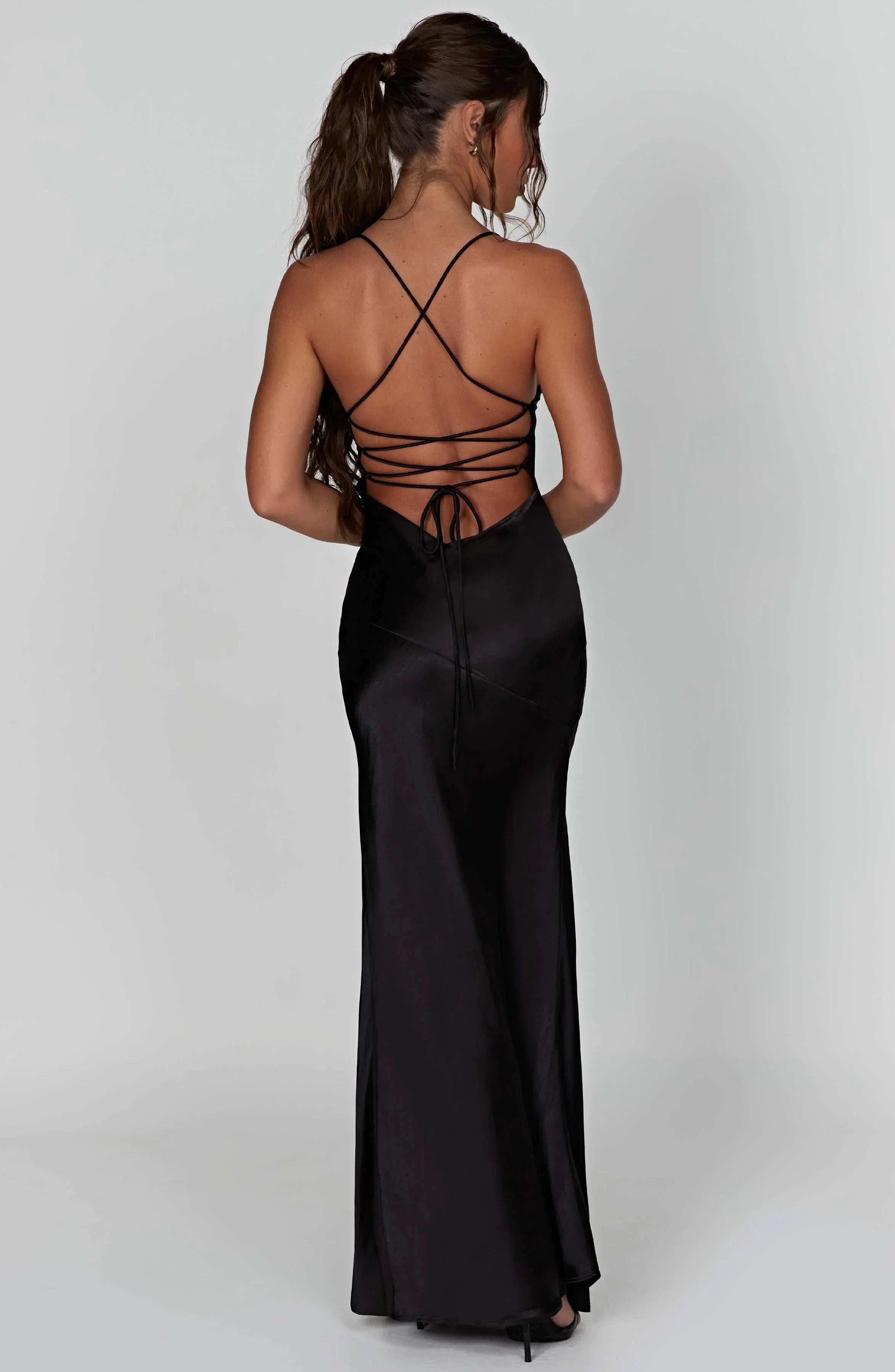 Keyleigh | maxi slit dress - Novela New York