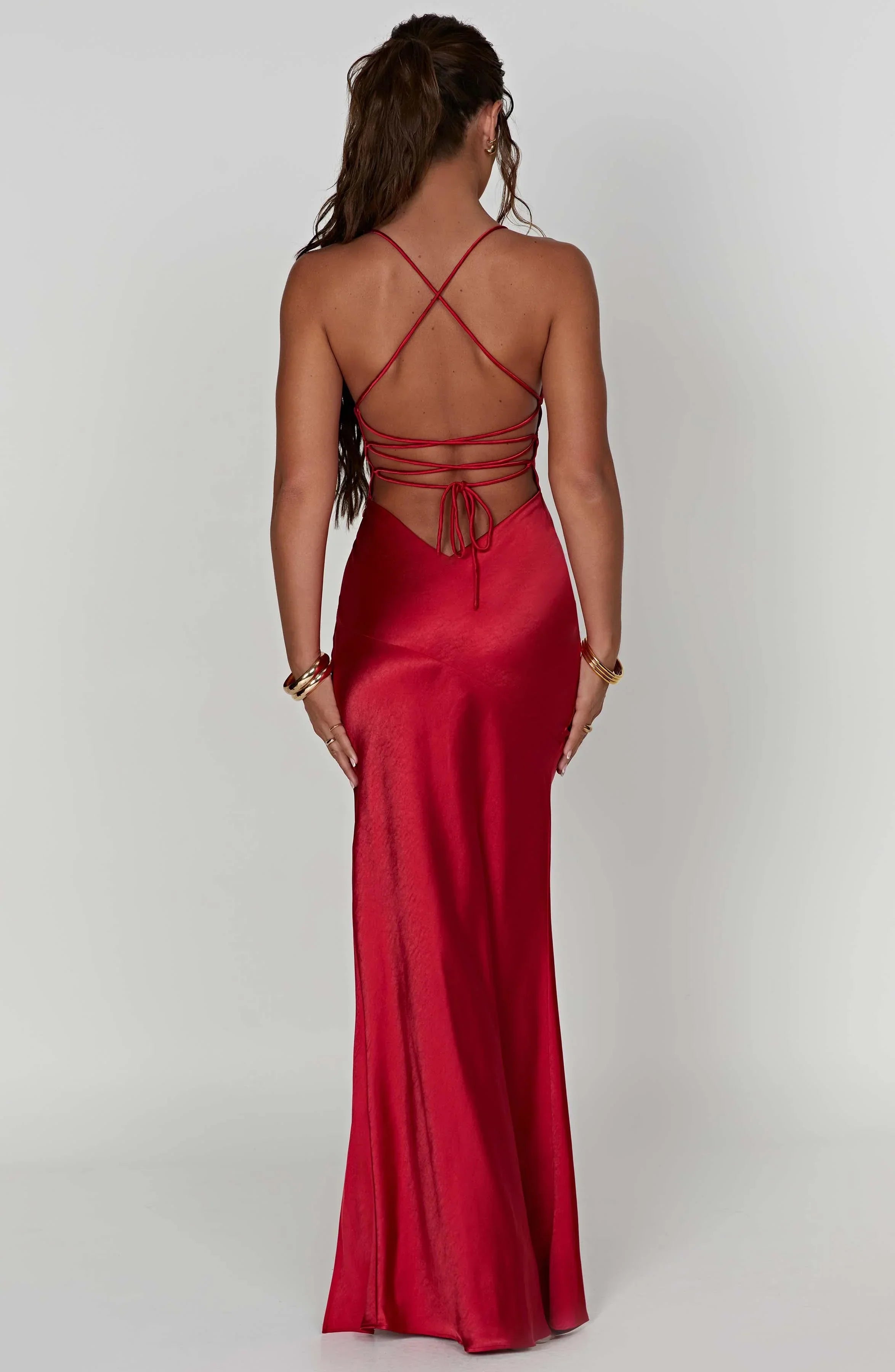 Keyleigh | maxi slit dress - Novela New York