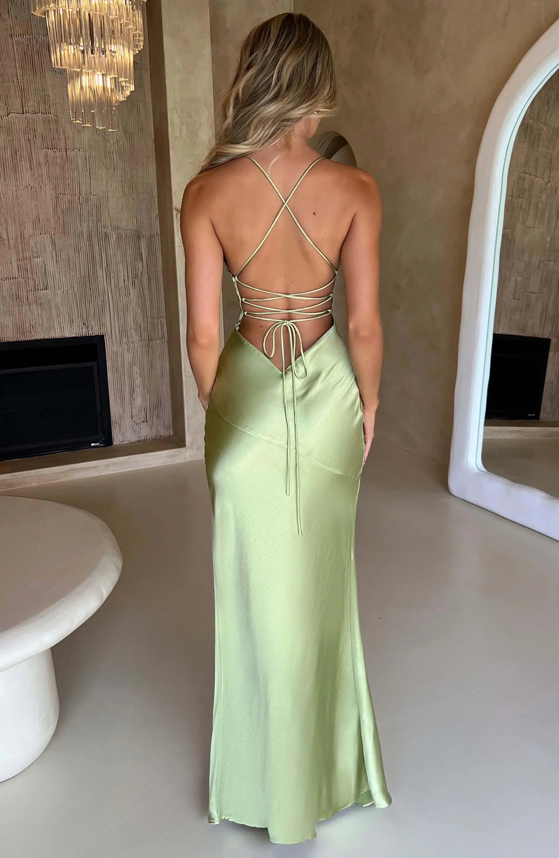 Keyleigh | maxi slit dress - Novela New York