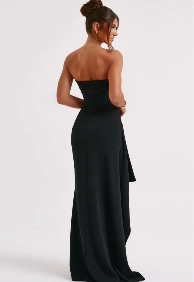 Gabriella | maxi slit dress - Novela New York