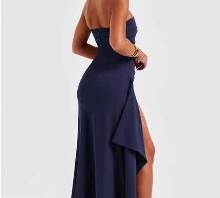 Gabriella | maxi slit dress - Novela New York