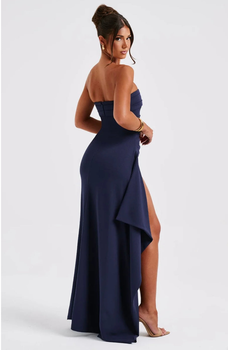 Gabriella | maxi slit dress - Novela New York