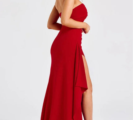 Gabriella | maxi slit dress - Novela New York