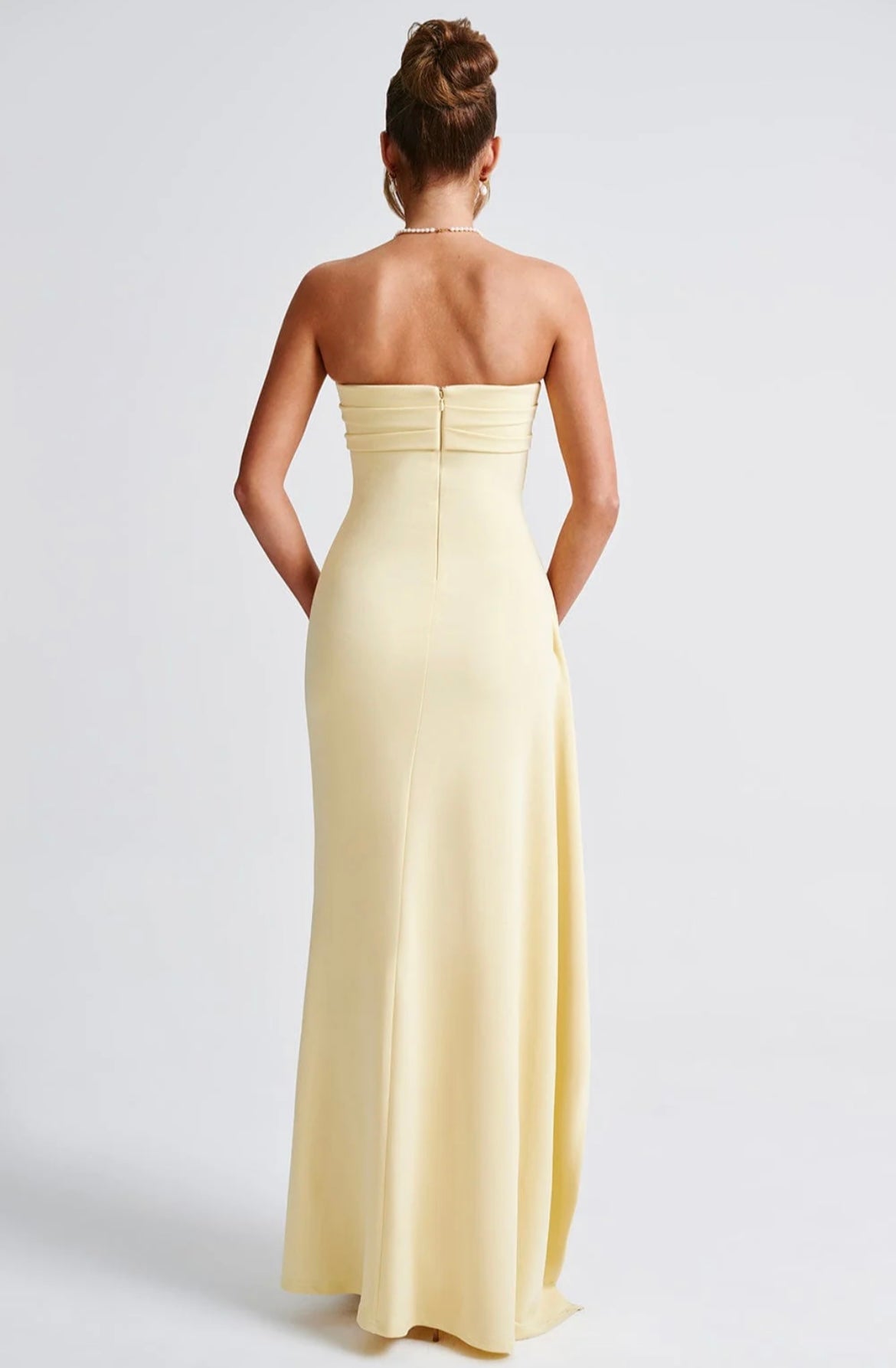 Gabriella | maxi slit dress - Novela New York