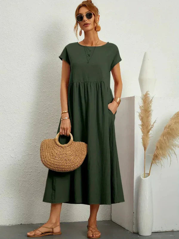 Nerith | Soft Cotton Dress - Novela New York