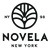 Black and white logo of Novela New York on a white background