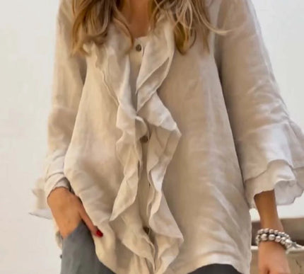 Cherry™ | Stylish Ruffled Blouse - Novela New York