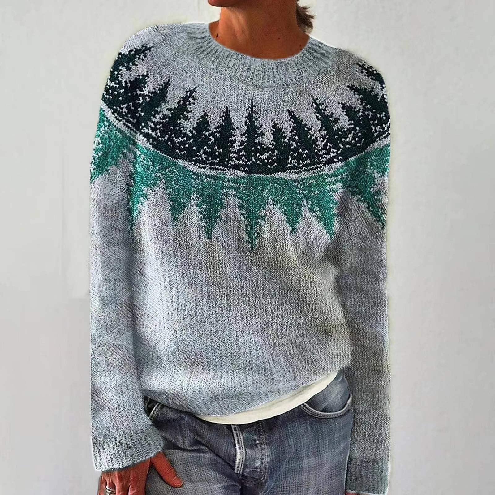 Silvana | Cozy Retro Sweater - Novela New York