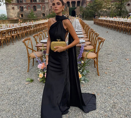 Amaya | Draped Dress & Solar Charisma - Novela New York