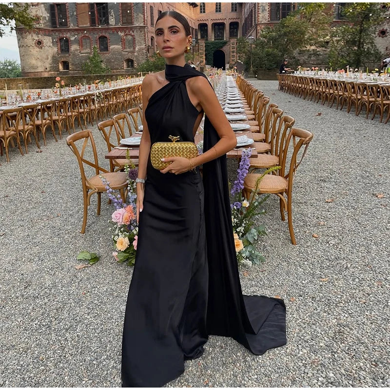 Amaya | Draped Dress & Solar Charisma - Novela New York