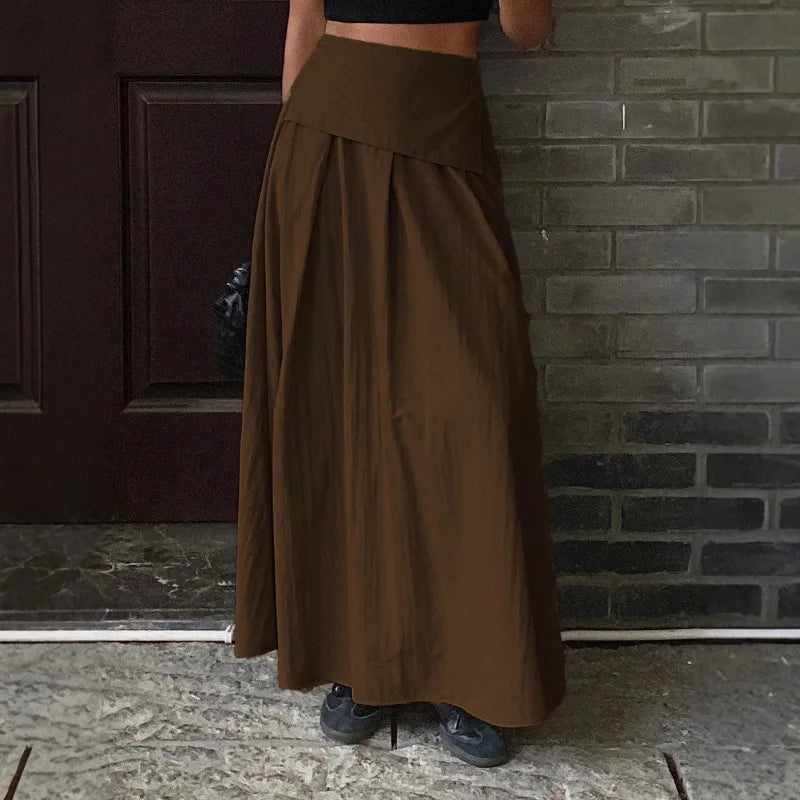 High-Waist Fishtail Mini Skirt - Novela New York