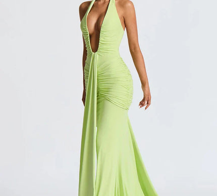 Riva | Deep V-Neck & Dazzling Drop - Novela New York
