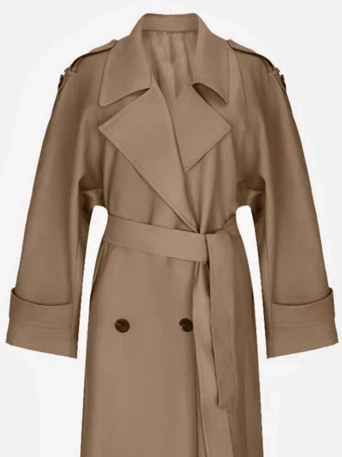 Oversized Extra-Long Trench Coat - Novela New York