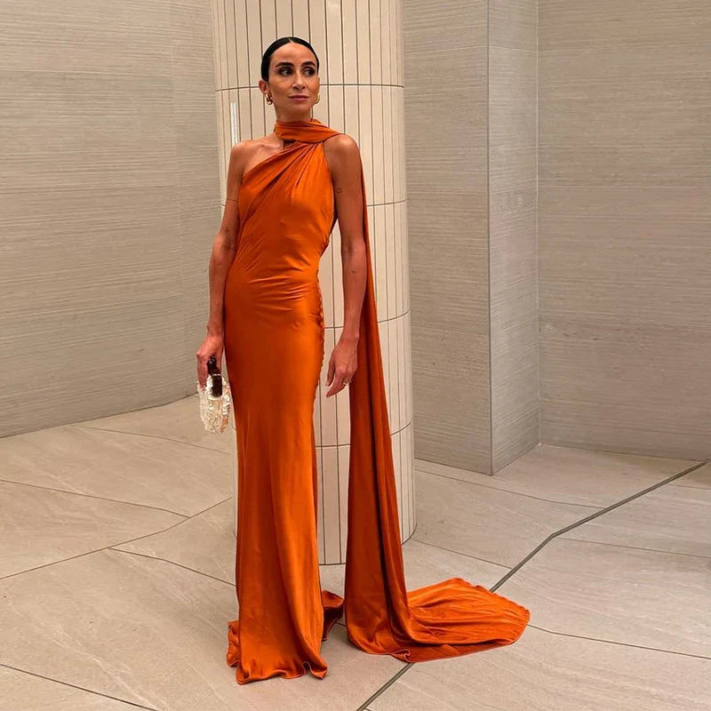 Amaya | Draped Dress & Solar Charisma - Novela New York