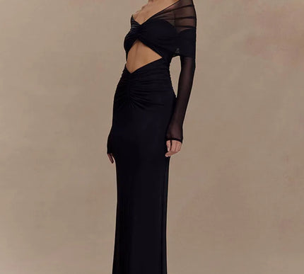 Aylin | Off-Shoulder Dress & Sculpting Detail - Novela New York