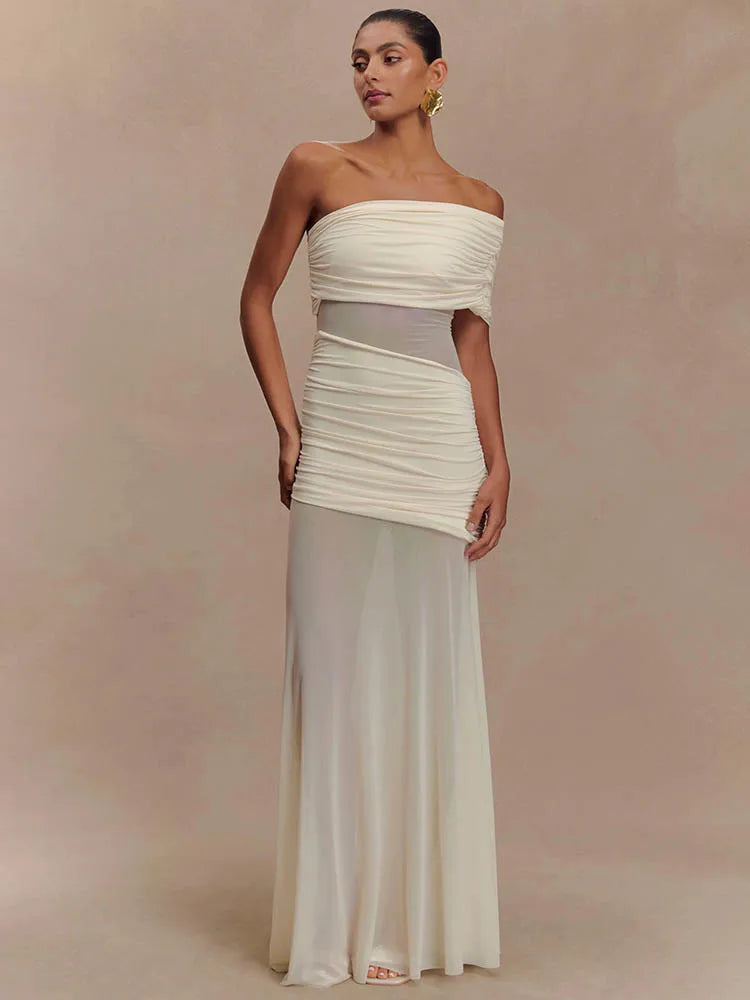 Soraya | Draped Dress & Pure Elegance - Novela New York