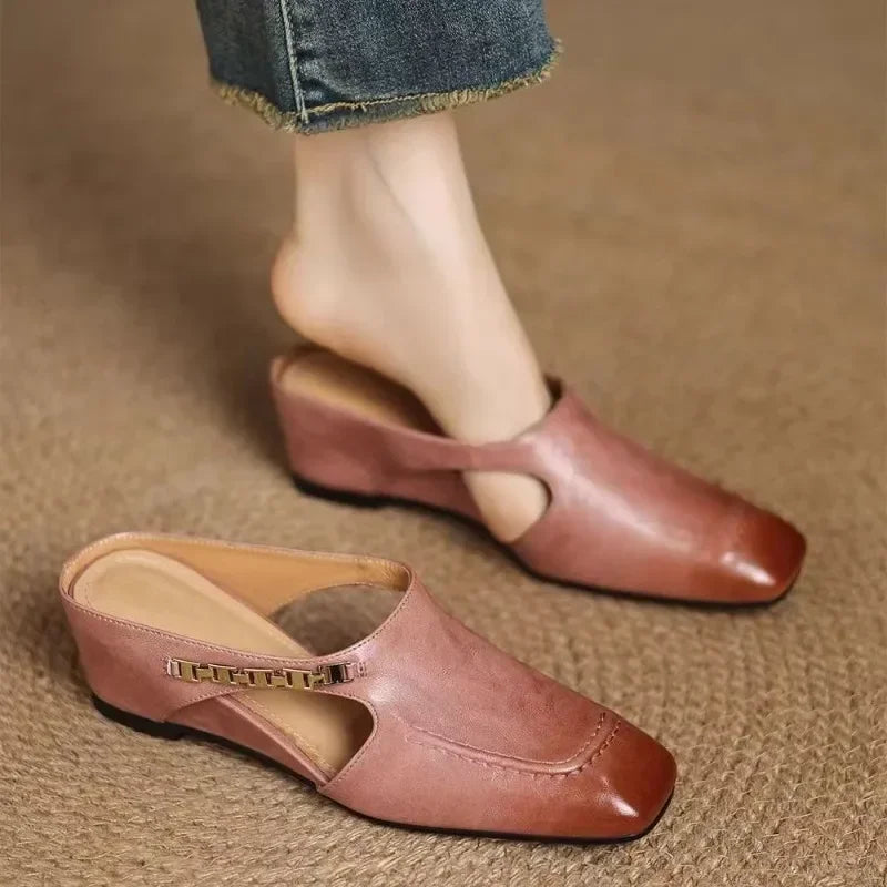 Modanella - Leather Sandals - Novela New York