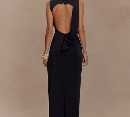 Maeva | Draped Elegance Dress - Novela New York