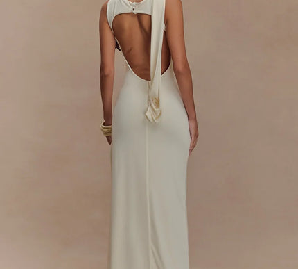 Maeva | Draped Elegance Dress - Novela New York