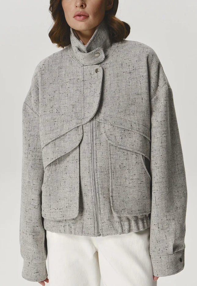 Women’s Cropped Zip Jacket - Novela New York