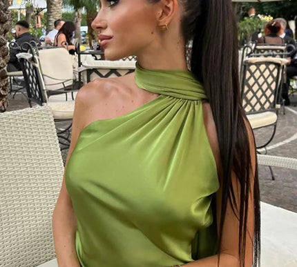 Amaya | Draped Dress & Solar Charisma - Novela New York