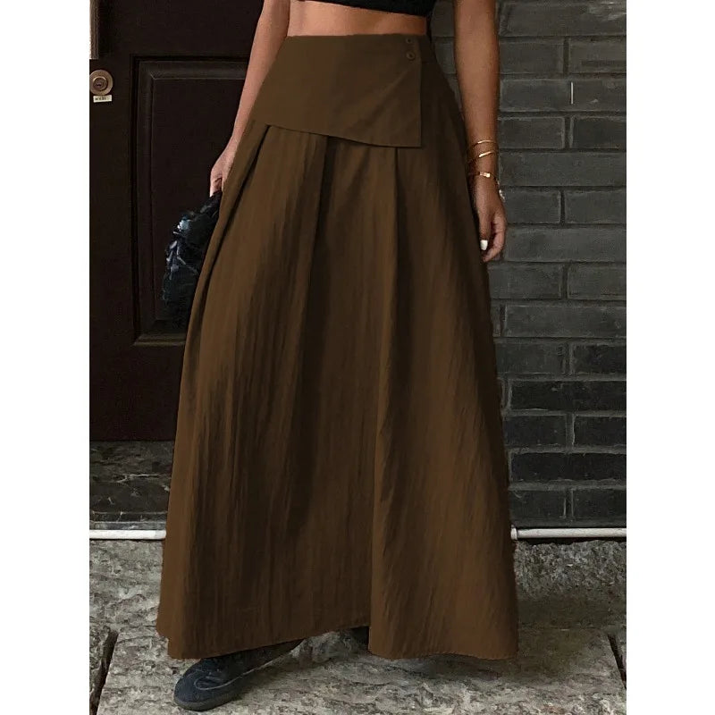 High-Waist Fishtail Mini Skirt - Novela New York