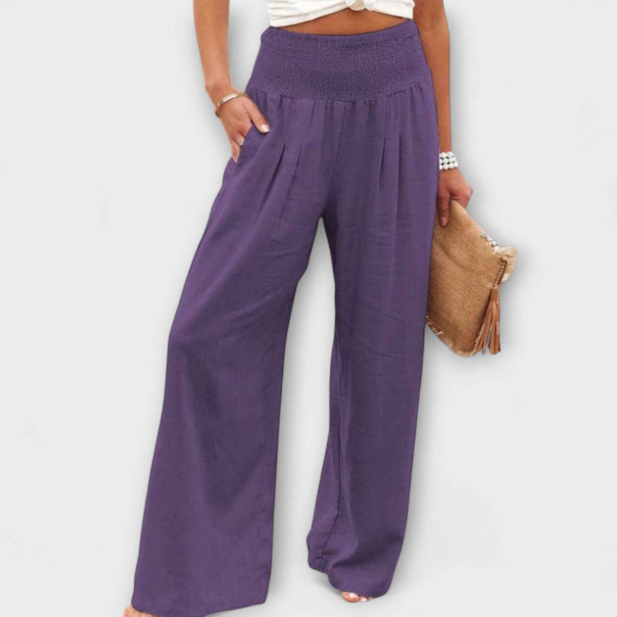 Thearya - Casual Wide Pants - Novela New York
