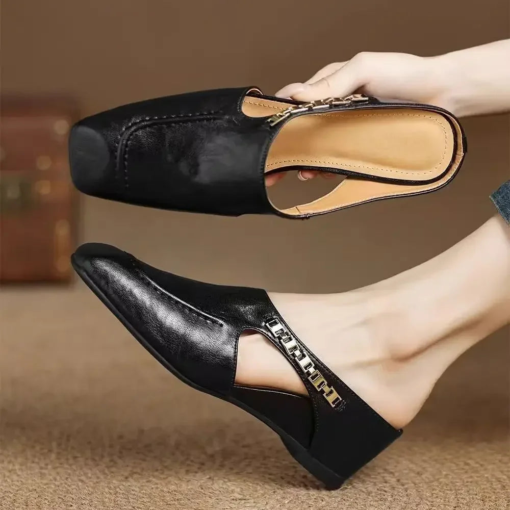 Modanella - Leather Sandals - Novela New York