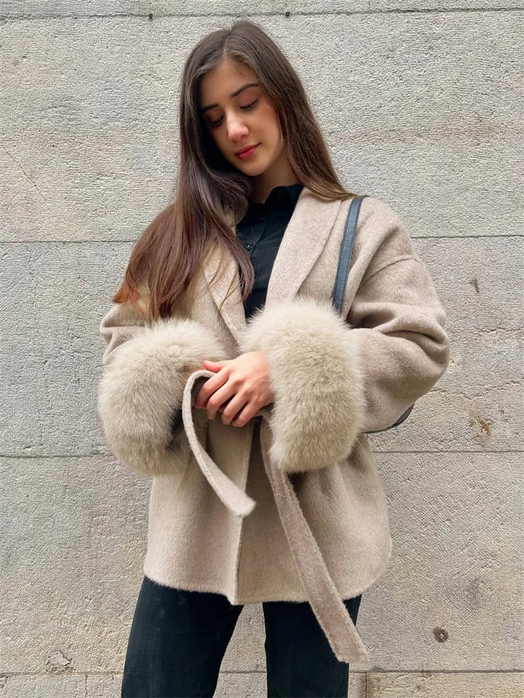 Women’s Faux-Fur Overcoat - Novela New York