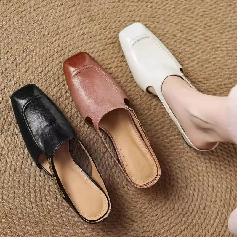 Modanella - Leather Sandals - Novela New York