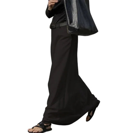 High-Waist H-Line Long Skirt - Novela New York
