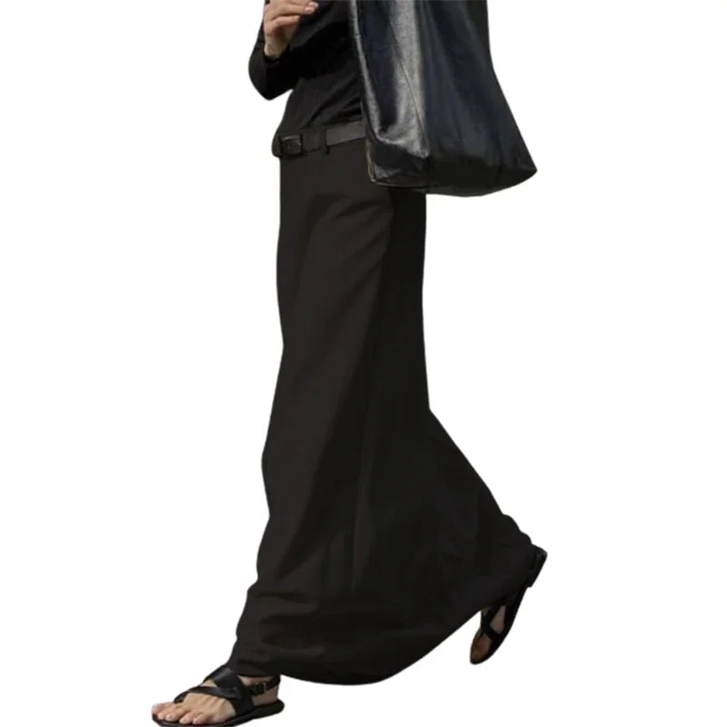 High-Waist H-Line Long Skirt - Novela New York