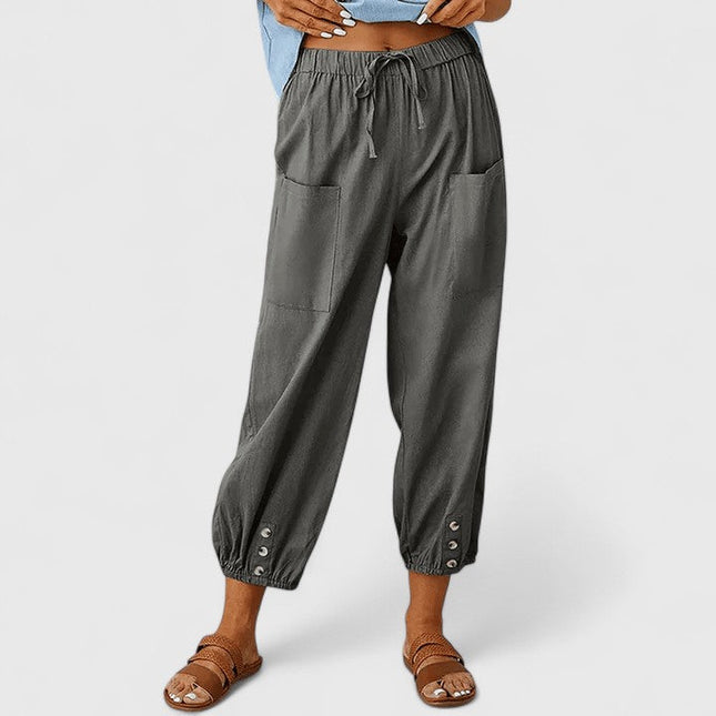 Jolie | Sophisticated Wide-Leg Pants - Novela New York
