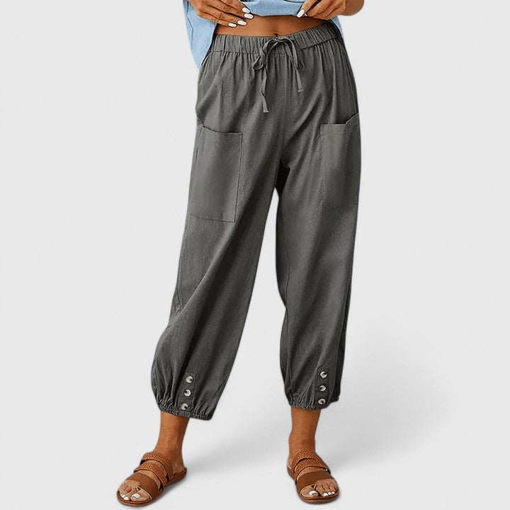 Jolie | Sophisticated Wide-Leg Pants - Novela New York