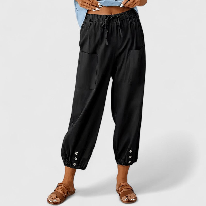 Jolie | Sophisticated Wide-Leg Pants - Novela New York