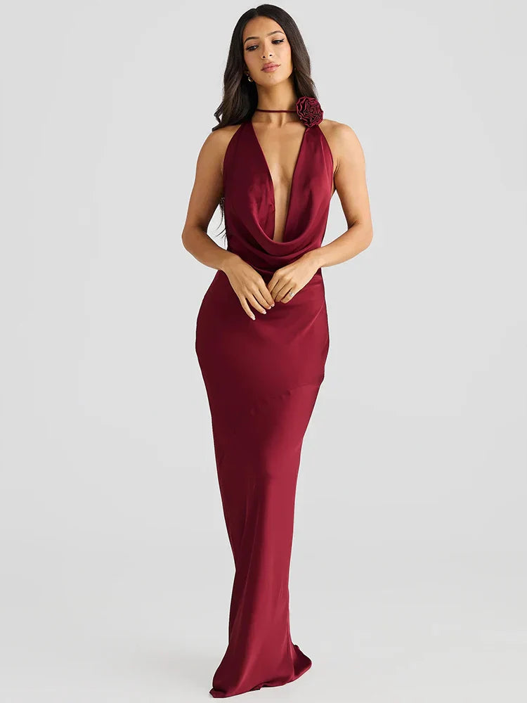 Madelina | Seduction & Fluidity Halter Dress - Novela New York