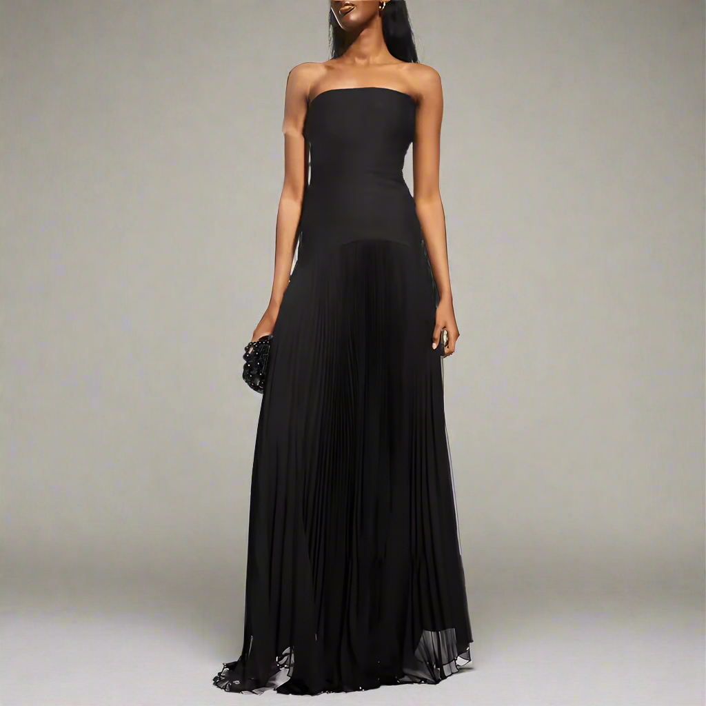 Malia | Draped Dress & Airy Elegance - Novela New York