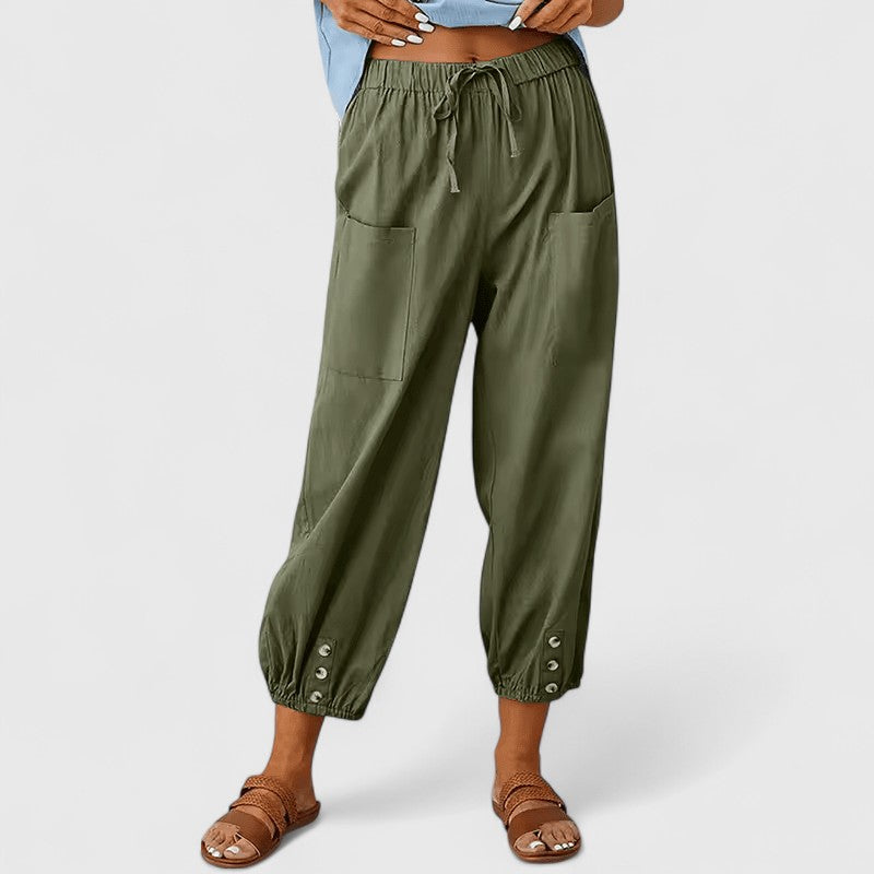 Jolie | Sophisticated Wide-Leg Pants - Novela New York