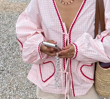 Mila™ | Heart Blouse - Novela New York