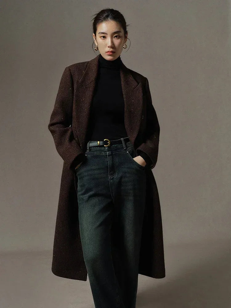 Women’s Long Winter Coat - Novela New York