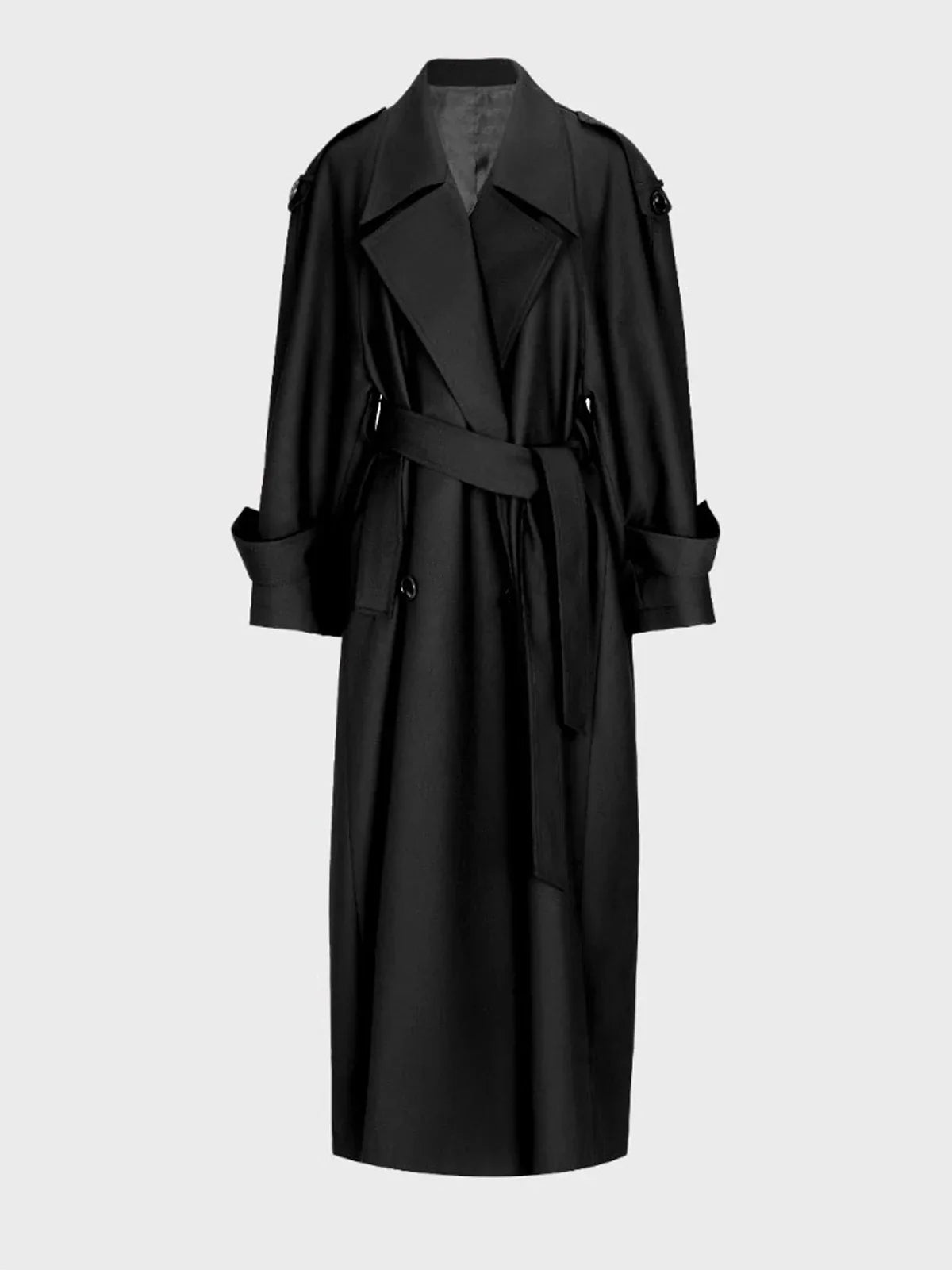Oversized Extra-Long Trench Coat - Novela New York