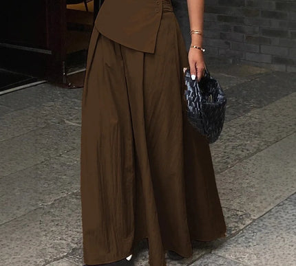 High-Waist Fishtail Mini Skirt - Novela New York